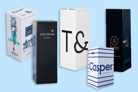 Mattresses in a Box: The 9 Best You Can Buy Right Now Bed In A Box Mattress, Best Bed In A Box Mattress, Mattress Box, Carton Design, Cal King Bedding, Mattress Buying, Online Mattress, Hair Growing, Mattress In A Box