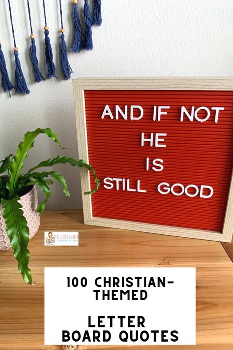 These 100 powerful and short Christian quotes are perfect for letter board displays, shirts, and Instagram captions. Topics for these spiritual sayings include grace, faith, hard times, prayer, Bible verses, and Christian and gospel song lyrics about Jesus and God. Christian letter boards are great for teens, for adults, for children, for churches and Sunday schools, homes, and businesses. Change out these encouraging scripture ideas as often as you wish from this collection. Christian Word Board Quotes, Bible Verse For Office, Faith Letter Board Quotes, Letter Board Scripture Quotes, Christian Letterboard Ideas, Short Sayings For Letter Boards, Chalkboard Sayings For Home Funny, Christian Message Board Quotes, Letter Display Ideas