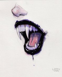 Neal Art, Teeth Drawing, Teeth Art, Mouth Drawing, Vampire Art, Sharp Teeth, Dark Art Drawings, Scary Art, Cool Art Drawings