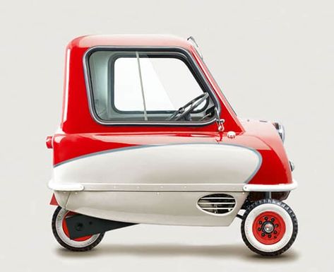 From the Peel P50 to the BMW Isetta and the Corbin Sparrow, we round up TK of the world's smallest cars that have ever been on the road. #cars #gear #car #smallcars Peel P50, Bmw Isetta, Tiny Cars, Microcar, Weird Cars, Compact Cars, Smart Car, Mini Cars, Small Cars