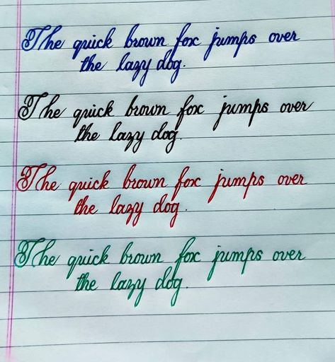 Love Quotes For Bf, Teaching Cursive Writing, Calligraphy Writing Styles, Cursive Writing Practice Sheets, Handwriting Practice Paper, Good Times Quotes, Alphabet Writing Practice, Handwriting Examples, Pretty Handwriting