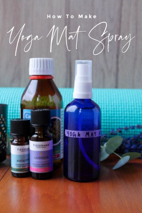 Yoga Mat Spray, Natural Yoga Mat, Hot Yoga Mat, Essential Oils Collection, Custom Yoga Mat, Post Yoga, Tons Of Money, Diy Sprays, Yoga Iyengar