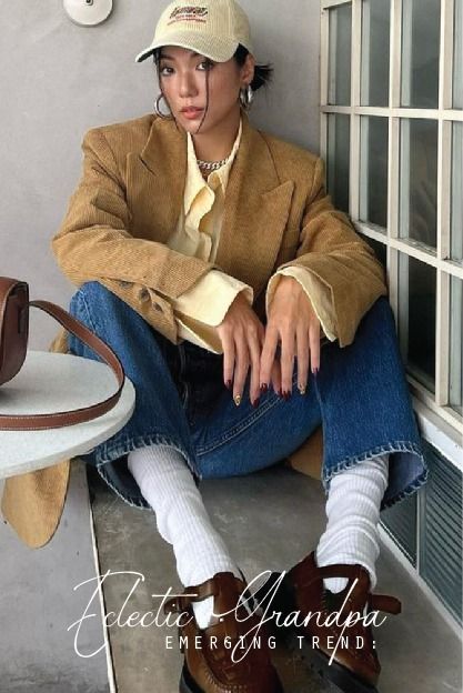 Emerging Trend: Eclectic Grandpa | Currently Popular Grandpa Fashion, Grandpa Style, Fashion Mistakes, 가을 패션, Autumn Outfit, Looks Style, Mode Inspiration, Autumn Winter Fashion, Fashion Inspo Outfits