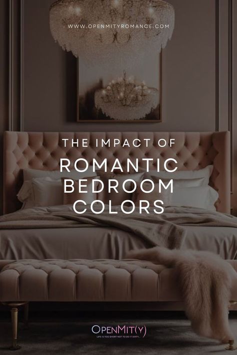 The careful selection of romantic bedroom colors can transform your space into a canvas that encapsulates the essence of your love story. Married Couples Bedroom, Best Bedroom Wall Colors, Romantic Bedroom Colors, Bedroom Ideas For Couples Romantic, Romantic Interior Design, Romantic Bedroom Lighting, Decoration Hacks, Modern Bedroom Colors, Bedroom Ideas Romantic