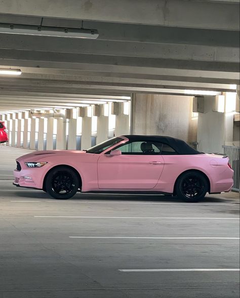 Pink Mustang, Cars Mustang, Mustang Girl, Mustang Wallpaper, Barbie Car, 2000s Fashion Trends, S550 Mustang, Car Mods, Mustang Cars