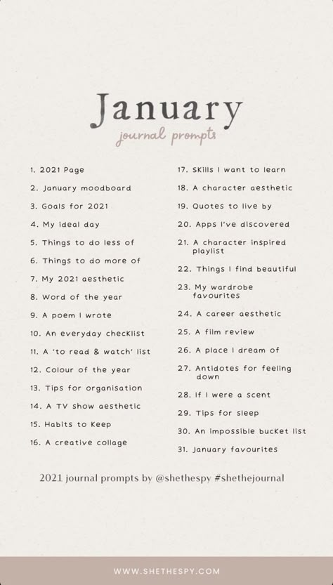 By She the Spy 2023 Prompts, January Vibes, January Journal Prompts, Journal Prompt Ideas, She The Spy, September Journal, December Journal, Importance Of Self Care, Prompt Ideas