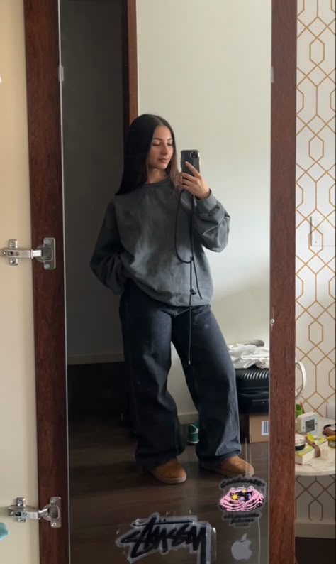 Cute Bummy Outfit, October Fits, Streetwear Inspo, Ootd Inspo, Outfit Inspo Casual, Cute Lazy Outfits, Lazy Day Outfits, Looks Black, Swaggy Outfits