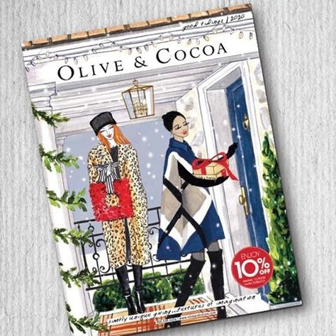 Olive & Cocoa on Instagram: "Enjoying your new O&C catalog yet? Check your mailbox for fresh ideas in holiday gifting. . . . . . #oliveandcocoa #catalog #giftingcatalog #holidaycatalog #onlineshopping #catalogshopping #delivery #holidaydelivery #gifts #boutique #onlineboutique" Olive And Cocoa, New O, Holiday Catalog, Christmas Wishes, Corporate Gifts, Mailbox, Online Boutique, Cocoa, Baseball Cards