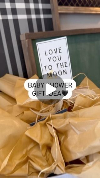 Baby Shower Gift Wrapping Ideas, Baby Shower Gift Idea, Moon Baby Shower, Baby Gift Basket, Shower Time, Baby Boy Gifts, To The Moon, Shower Gifts, Diy Baby Stuff