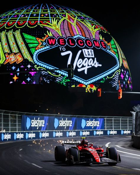 Fastest man in Vegas 📸 Pictures @antonin_vct / DPPI #lasvegas #nevadas #usa #motorsport #f1 #ferrari #CharlesLeclerc #CL16 #PolePosition… | Instagram Formula 1 Las Vegas, Vegas Pictures, Last Vegas, F1 Teams, F1 Ferrari, Formula 1 Car Racing, Fastest Man, Visual Board, Sophomore Year