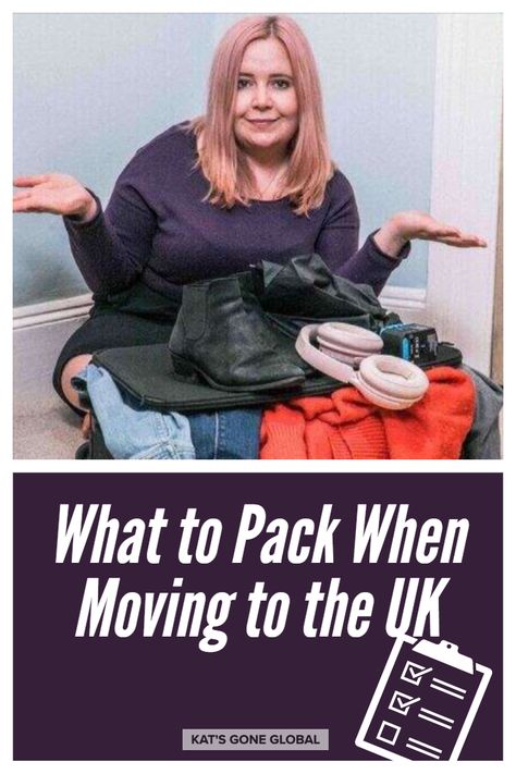 My packing list for moving to the UK is jammed packed with advice on what to bring. Read my what you should pack when moving to the UK to ensure you have everything you need. This moving abroad checklist includes everything from clothing, travel essentials and all the important things. With an easy-to-follow UK packing list. #movingtips #movingtotheUK #UKpackinglist Moving To Uk Checklist, What To Pack When Moving Abroad, Uk Packing List, What To Pack When Moving, Packing List For Moving, Moving To Uk, Toiletries Packing, Moving List, Moving Packing List