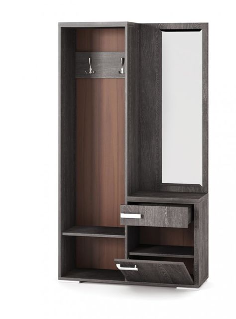 hall furniture Lemari Mini, Dressing Table Room, Dressing Table Mirror Design, Almirah Designs, Interior Door Styles, Modern Tv Wall Units, Indian Room Decor, Wooden Front Door Design, Modern Cupboard Design