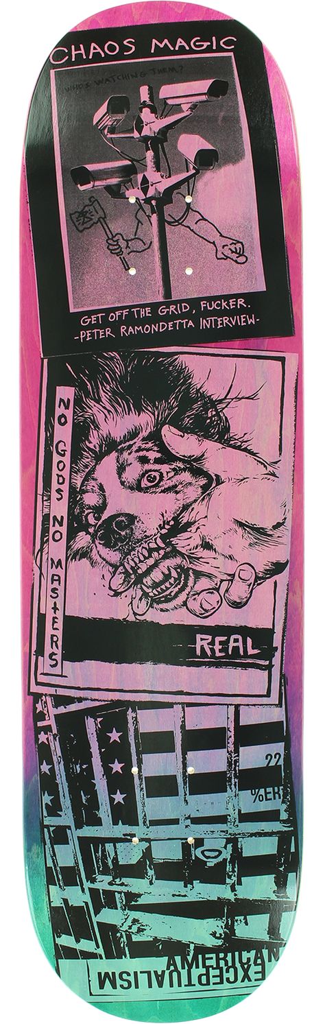 Real Skateboards Sk8er Boi, Skateboard Graphics, Skateboard Designs, Real Skateboards, Skateboard Deck Art, Deck Art, Skateboard Art Design, Skate Store, Chaos Magic