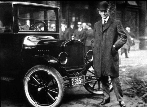 24 Of History’s Most Epic Last Words || "I'll sleep well tonight." –Henry Ford, Industrialist Famous Inventors, Ford Foundation, Tesla S, Ford Classic Cars, Assembly Line, Business Icon, Henry Ford, Model T, Automobile Industry