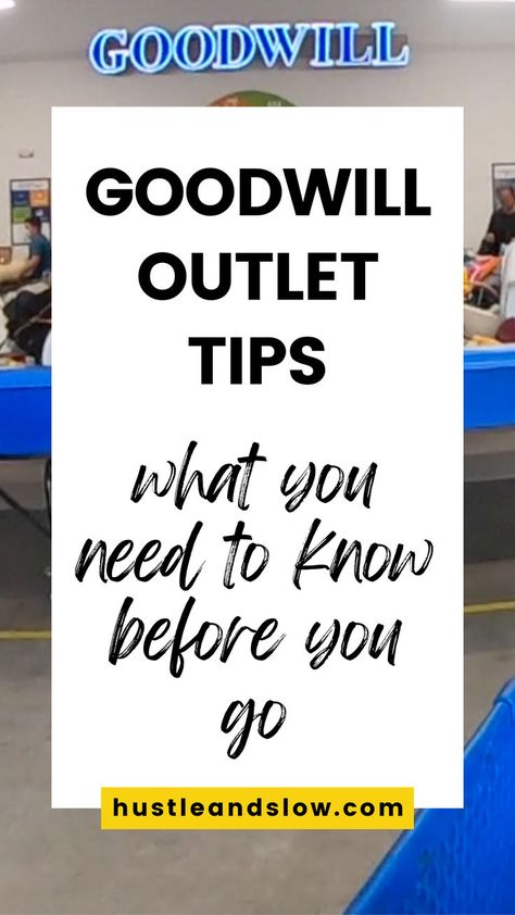 Want to learn how to shop the goodwill outlet? This post goes over what you need to know before you go. If you're looking to start a reselling business or just want goodwill bins tips, this is for you. Reselling Thrift Store Finds, Thrift Store Makeover Ideas, Goodwill Bins, What To Sell Online, Goodwill Outlet, Ebay Selling Tips, Reselling Clothes, Reselling Business, Thrift Store Makeover