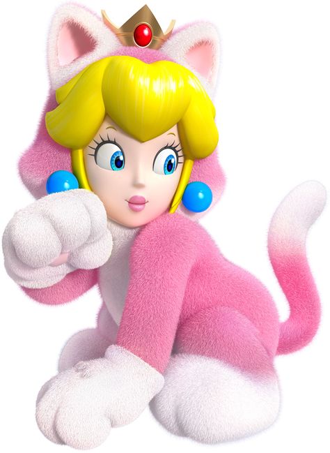 Cat Princess Peach Cat Princess Peach, Peach Mario Kart, Princess Peach Cosplay, Super Mario 3d World, World Png, Peach Cosplay, Cat Princess, Nintendo Mario Kart, Peach Costume