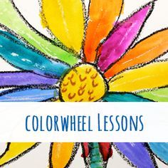 Free Online Art Lessons Grades K - 6 Elementary Color Wheel Art Lesson, Color Wheel Art Projects Elementary, Color Theory Lessons, Color Wheel Art Projects, Color Theory Art, Color Wheels, Classroom Art, Art Lessons For Kids, Kid Art