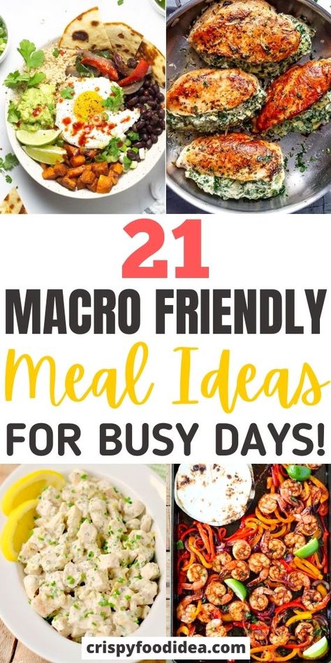 Macros Diet Recipes, Macro Meal Plan, Macro Nutrition, Macros Diet, Healthy High Protein Meals, Macro Friendly Recipes, Healthy Family Dinners, Recipes For, Meal Prep Recipes