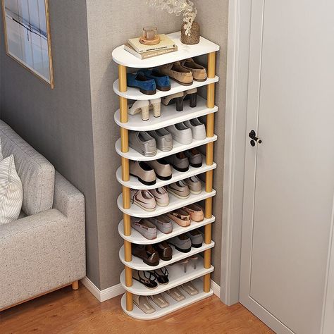 Smarter Shopping, Better Living! Aliexpress.com Simple Shoe Rack, Small Shoe Rack, Wood Shoe Rack, Bamboo Shoe Rack, Shoe Cabinets, Wood Shoe, Shoe Shelves, Shoe Rack Organization, Wood Shoes