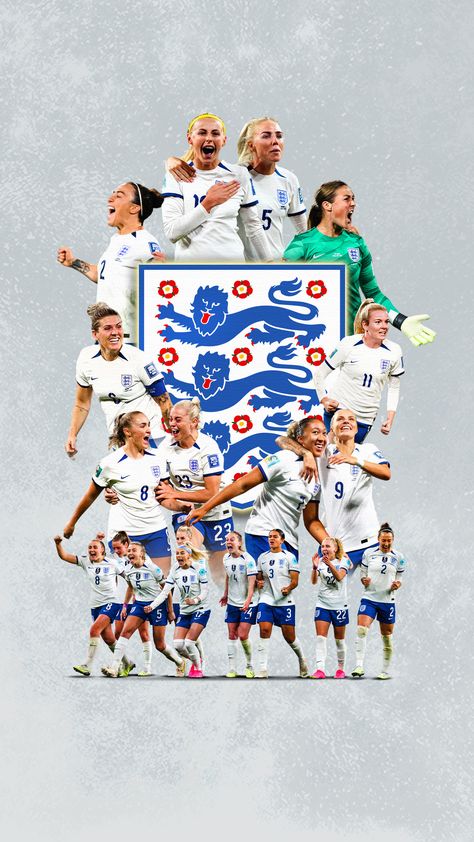 Download and display your very own wallpaper after a job well done by the lionesses at the 2023 Women's World Cup! England Ladies Football Wallpaper, England Lionesses Wallpaper 2023, Football Wallpaper Women, England Players Wallpaper, Lionesses World Cup 2023, Football Players Women, Lioness Football Wallpaper, The Lionesses, England Womens Football Wallpaper