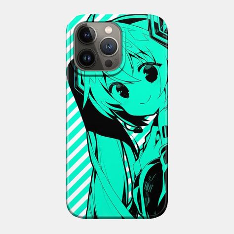 Miku Phone Case, Hatsune Miku Racing, Fate Anime, Anime Streetwear, Anime Fashion, Anime Store, Anime Tshirt, Stuffed Animal Patterns, Hatsune Miku