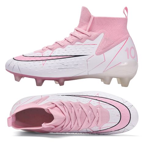 Adidas Cleats Soccer, Hot Pink Soccer Cleats, Foot Ball Boots, Cute Cleats Soccer, Acisis Shoes, Cute Soccer Cleats, Soccer Fits, Soccer Fit, American Football Cleats