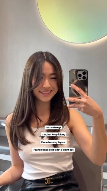 Asian Hair Medium Length, Long Layers Medium Hair, Medium Hair Round Face, Haircuts For Medium Length Hair Layered, Asian Long Hair, Face Framing Hair, Long Face Haircuts, Haircuts For Long Hair With Layers, Haircuts For Medium Length Hair