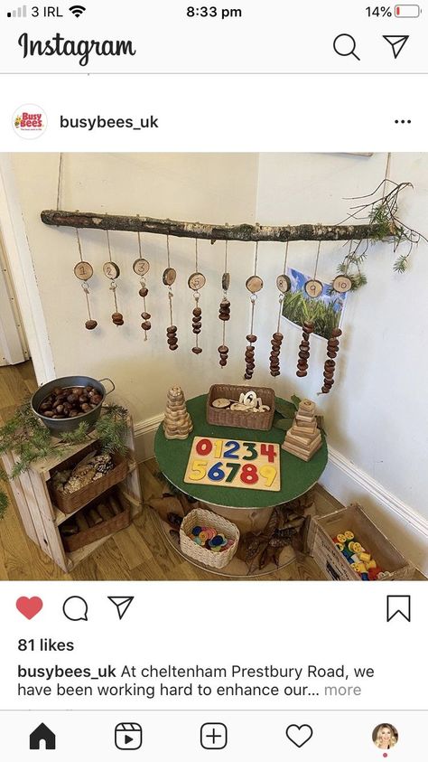 Reggio Inspired Math Activities, Regio Preschool Classroom, Emilia Reggio Activities, Regio Emilia Classroom Decoration, Preschool Themed Classroom, Nature Reggio Emilia, Reggio Emilia Classroom Preschool Activities, Reggio Amelia Classroom, Toddler Reggio Activities