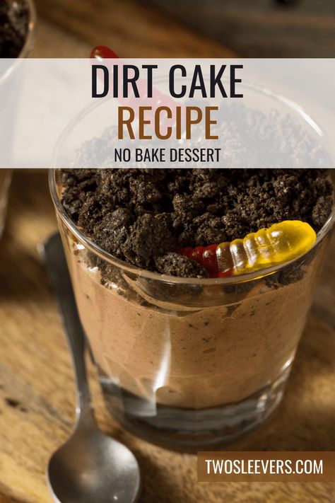 Dirt Cake Recipe | Easy Dirt Pudding Dirt Dessert Recipe Easy, Dirt Cake Recipe Easy, Pudding Dirt Cake, Easy Dirt Pudding, Dirt Pudding Recipes, Dirt Cake Recipe, Dirt Cake Recipes, Dirt Pudding, Cake Recipe Easy