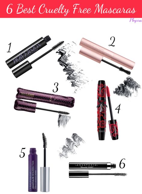 6 Best Cruelty Free Mascaras Cruelty Free Mascara, Cruelty Free Makeup Brands, Natural Cleaning Products Diy, Mascara Eyes, Cruelty Free Products, Mascara Tips, Moisturizing Face Cream, Nature Friendly, Cruelty Free Brands