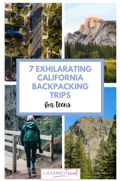 7 Life Changing California Backpacking Trips for Teens Nomadic Life, Backpacking Trips, Lassen Volcanic National Park, White Water Rafting, Backpacking Travel, Day Hike, Yosemite National, Family Adventure, California Travel