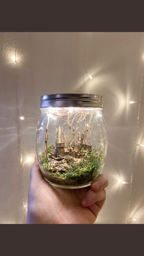 Harry Potter Plants, Hogwarts Is My Home, Harry Potter Universe, Hogwarts Mystery, Terrarium Diy, Harry Potter Universal, Fake Plants, Plant Art, Home Made