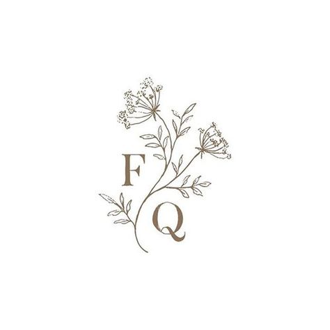 Gooseberry Moon, Monogram Logos, Floral Logo Design, Wedding Logo Monogram, Circle Logo Design, Brand Mark, Wedding Logo Design, Logo Design Inspiration Branding, Food Logo Design