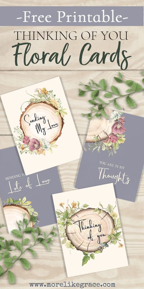 Free Printable "Thinking of You" Cards | More Like Grace Journal Free Printable, Free Printable Scripture, Prayer Prompts, Encouraging Scriptures, Printable Things, Promises Of God, Stationery Ideas, Scripture Writing, Printable Scripture