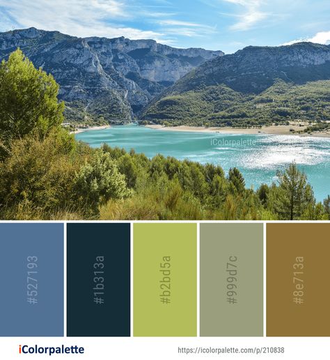 Pine Tree Color Palette, Hiking Color Palette, Pergola Colors, Adventure Color Palette, Landscape Color Palette, Mountain Color Palette, Outdoor Color Palette, Scenery Mountain, Backyard Patio Ideas