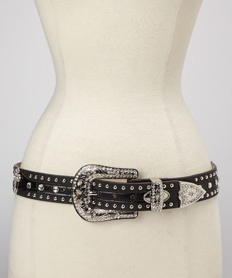 Trajes Country, Y2k Belt, Bling Belts, Turquoise Cross, Black Turquoise, Rhinestone Belt, Studded Belt, Mein Style, Country Girl