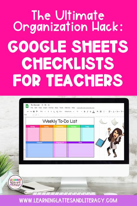 how to use google sheets checklists for teachers Paper Mountains, School Organisation, Right To Education, Math Assessment, Teaching Career, Use Less, Instructional Coaching, School Technology, Classroom Technology