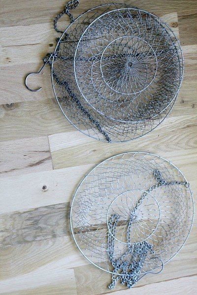 This is such a cool idea!  diy home decor |  diy chandelier tutorial | #homedecor | sponsored Wire Chandelier Diy, Wire Lampshade Diy, Diy Crystal Chandelier Ideas, Chandelier Crystals Repurposed, Pendant Lighting Diy, Diy Crystal Chandelier, Hanging Crystals Diy, Chandelier Diy Crystal, Closet Chandelier