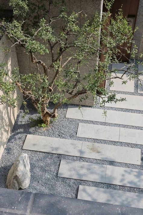 Reka Bentuk Landskap, Paving Design, تصميم للمنزل العصري, Gravel Garden, Front Landscaping, Have Inspiration, Outdoor Gardens Design, Backyard Garden Design, Yard Design