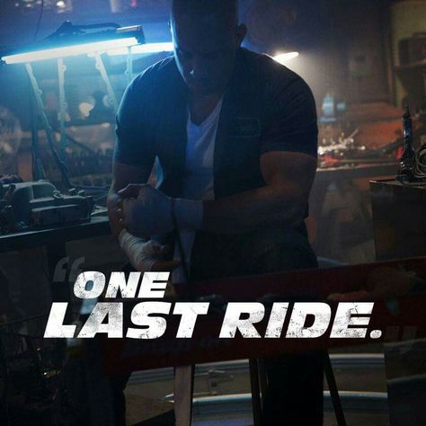 One last ride - Fast and the Furious 7.  Vin Diesel Furious 7 Quotes, Fast And Furious Tattoo, Paul Walker Images, Fast And Furious Letty, Fast Furious Quotes, Warm Quotes, Pic Wall, E90 Bmw, The Last Ride