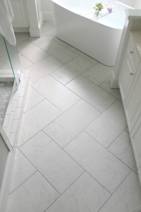 Master Bathroom Renovation | Tile Unique Bathroom Tiles, Design Interior Baie, Makeover Kamar Mandi, Tiles Ideas, Master Bath Remodel, Bathroom Tile Designs, Unique Bathroom, Bathroom Redo, Bathroom Floor Tiles