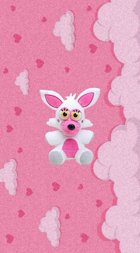 Mangle Wallpaper Aesthetic, Pink Fnaf Wallpaper, Fnaf Mangle Wallpaper, Mangle Aesthetic, Mangle Wallpaper, Fnaf Lockscreen, Fnaf Wallpapers Aesthetic, Joanna Core, Fnaf Collection