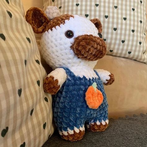 Chunky Cow Crochet Pattern, Chunky Crochet Cow Pattern Free, Crochet Plush Cow Pattern Free, Cow Pattern Crochet Free, Cow Plushie Crochet Pattern Free, Free Crochet Cow Pattern, Free Cow Crochet Patterns, Crochet Cow Pattern Free, Crochet Cow Free Pattern