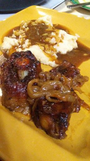 Baked Oxtails Baked Oxtails, Oxtail Soup, Oxtail Recipes, Caribbean Cuisine, Sliced Potatoes, Oven Baked, Salt Pepper, Main Course, Onions