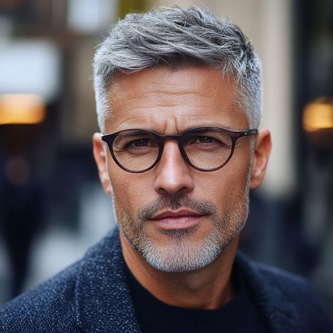 Short Haircuts Gray Hair, Modern Man Hairstyles, Gray Haired Men, Short Silver Hair Men, Gray Hair Men Hairstyles, Men’s Classic Hair Styles, Mens Gray Hairstyles, Silver Fox Hairstyles Men, Over 50 Mens Hairstyles