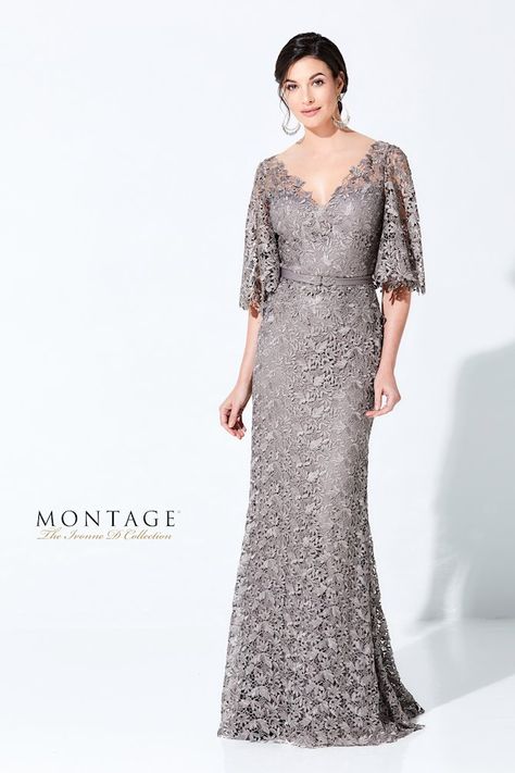 Browse the Spring 2021 collection from Ivonne D featuring mother of the bride dresses with sleeves, A-line silhouettes, lace and modest high necklines. Style 220D29 Dress Brokat, Mother Of Bride Outfits, Mother Of The Bride Dresses Long, Mother Of The Bride Gown, Sheath Gown, Mother Of Groom Dresses, Mob Dresses, فستان سهرة, Bride Gowns