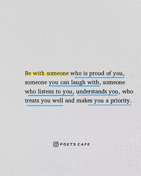 Poets' Cafe on Instagram: "I want to be with someone who is proud of me for who I am and the things I do. I want someone I can share a laugh with, who I can talk to about anything, who truly listens and understands me. Someone who treats me with respect and makes me feel like I am important, worth their time and attention. If you have found the one, mention them and make them feel special and happy.♡" Want Someone Who Wants Me Back, Be Someone Who Makes Everybody Feel, I Just Want To Feel Important, Someone Who Makes You Feel Special, Being With Someone Who Makes You Happy, Be With Someone Who Respects You, I Want Someone To Be Proud Of Me Quotes, Having Someone Who Understands You, I Want A Man Who Is Obsessed With Me