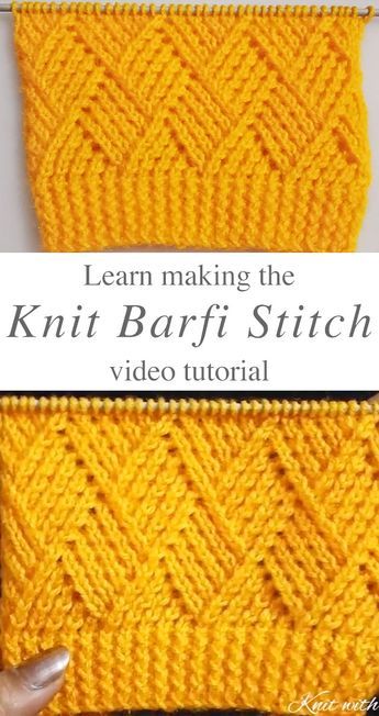 Knitting Stitches Tutorial, Easy Knitting Projects, Stitch Crochet, 자수 디자인, How To Knit, Knit Stitch Patterns, Knitting Machine, Knit Stitch, Knitting Tutorial