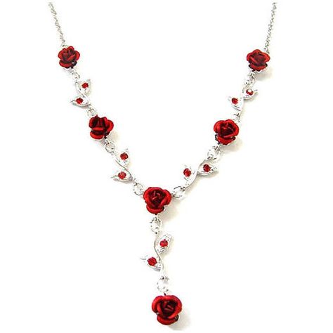 PERFECT GIFT /WEDDING GIFT FOR BRIDE / BRIDESMAID / LADY! This is a Brand New, stunning Siam Red ROSE Flower Silver finish Necklace with Swarovski crystals. The necklace measures 15 3/8 - 17 3/8 (38.6cm-43.6cm). =================== Prices are in US$. For shipping policies and other important Vessel Necklace, Man Necklace, Friends Bridal, Diamond Initial Necklace, Wedding Bridesmaid Jewelry, Red Rose Flower, Bridesmaid Gifts Jewelry, Swarovski Crystal Necklace, Red Necklace