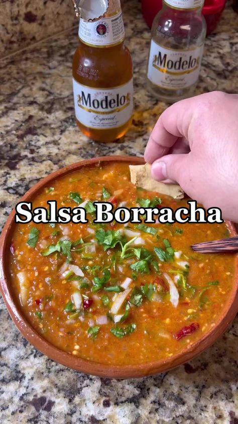 Hot Salsa Recipes, Authentic Mexican Salsa Recipe, Salsa Borracha, Authentic Mexican Salsa, Mexican Salsa Recipes, Easy Salsa Recipe, Homemade Salsa Recipe, Mexican Salsa, Hot Salsa